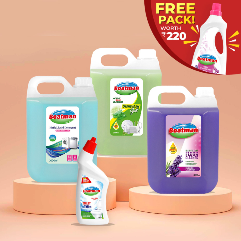 Combo 3L (Free Fabric Conditioner 1L)