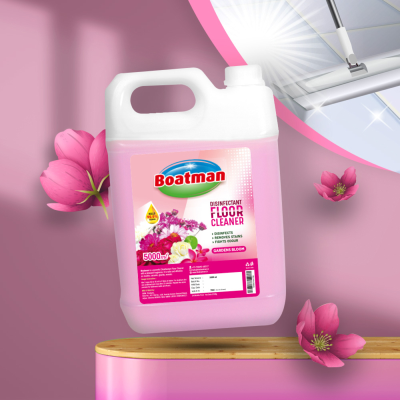 Boatman Floor Cleaner Garden Blooms  5L